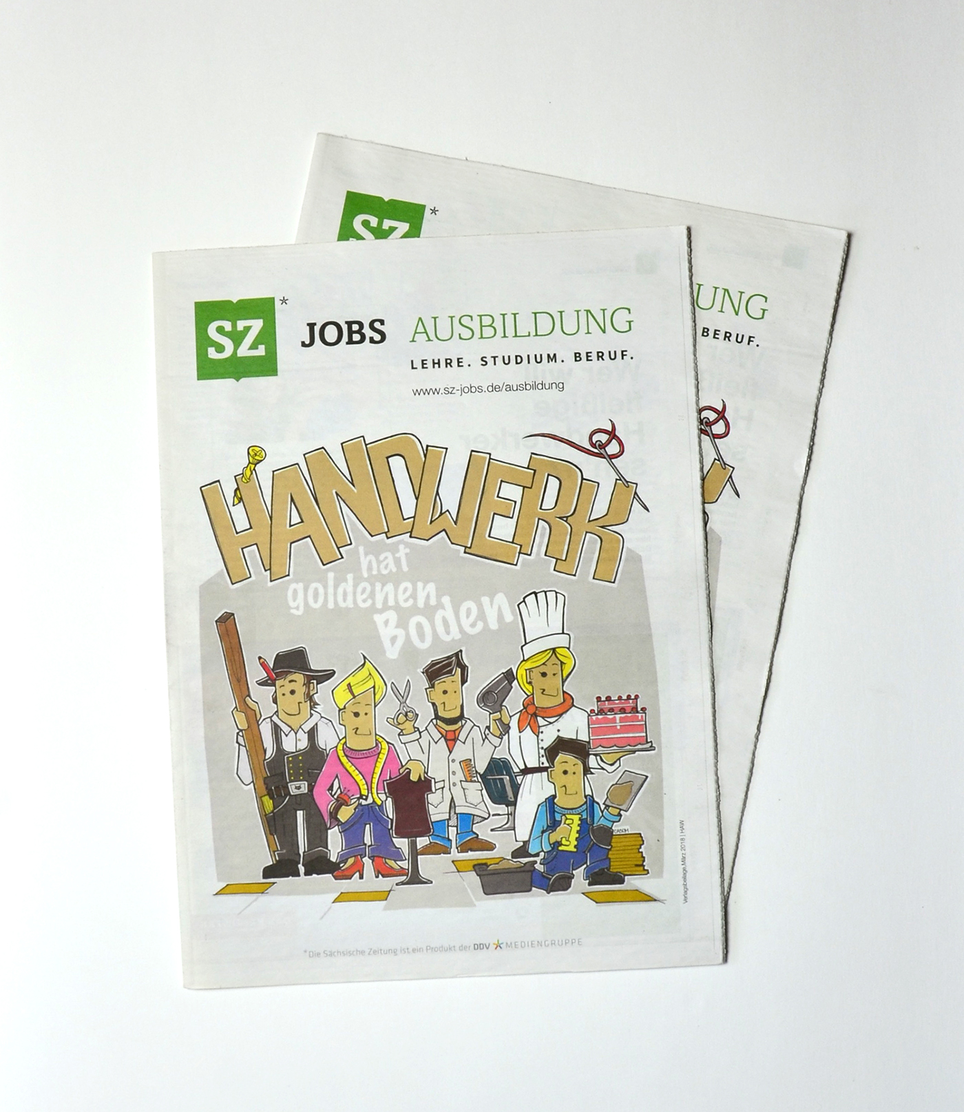 Titelblatt: SZ Jobs - Handwerk