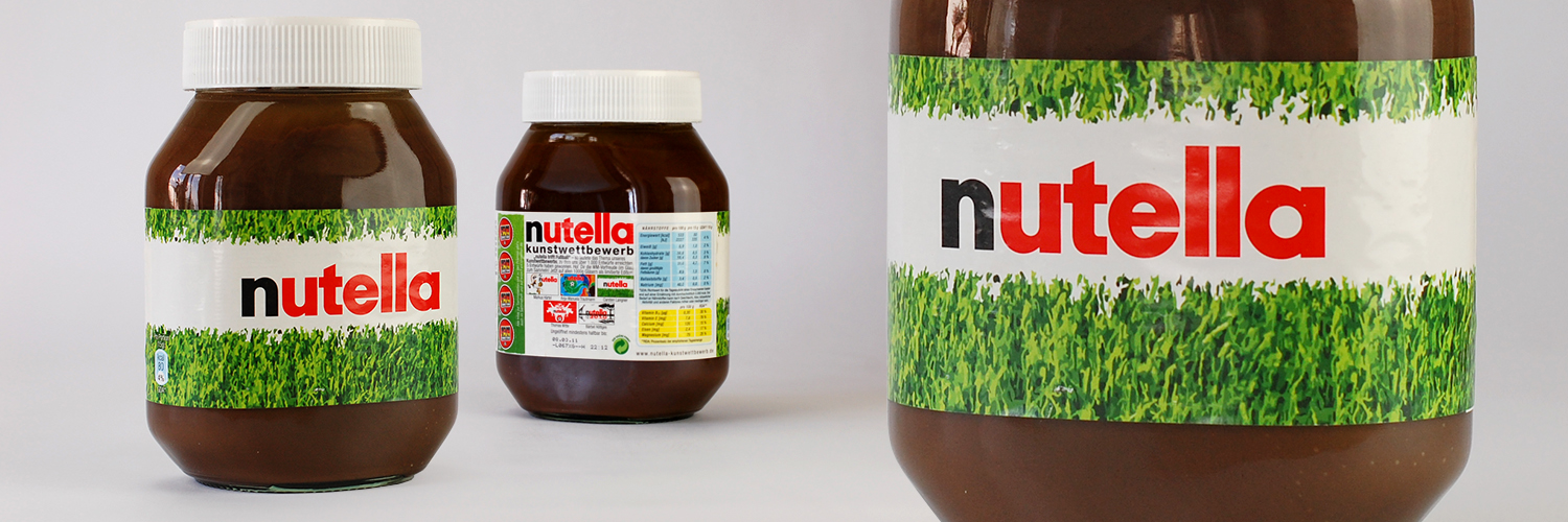 Etikettendesign: Nutella / WM 2010